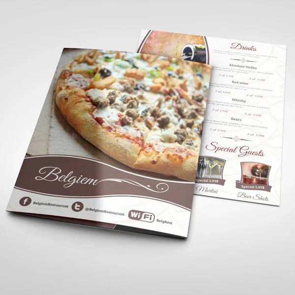 Ресторанные меню