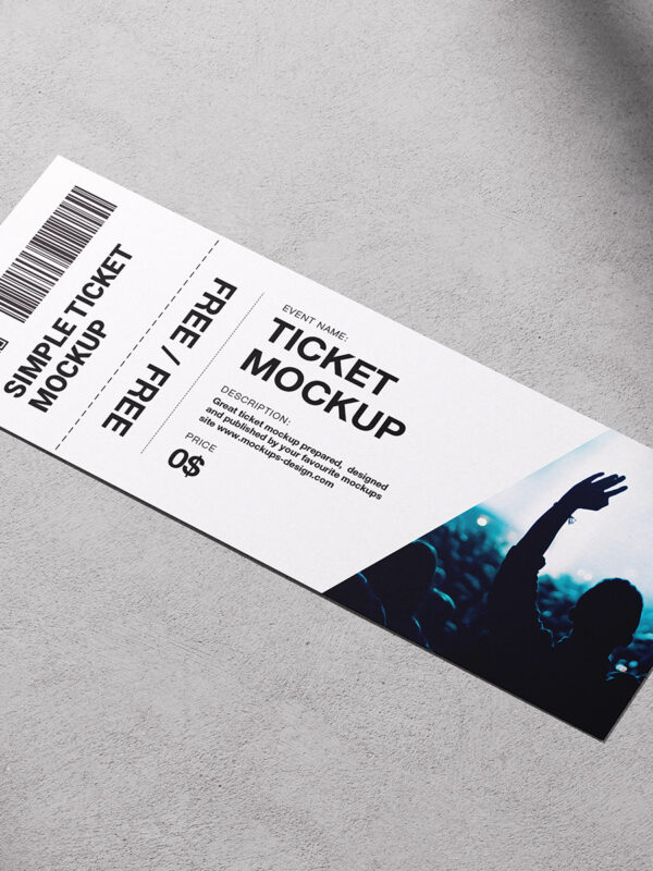 Билет на мероприятие