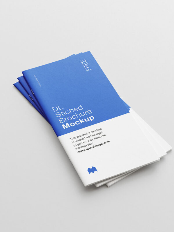 Брошюра на скобе