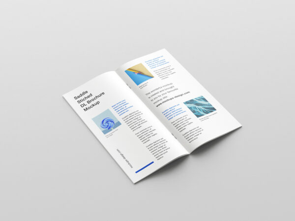 Брошюра на скобе