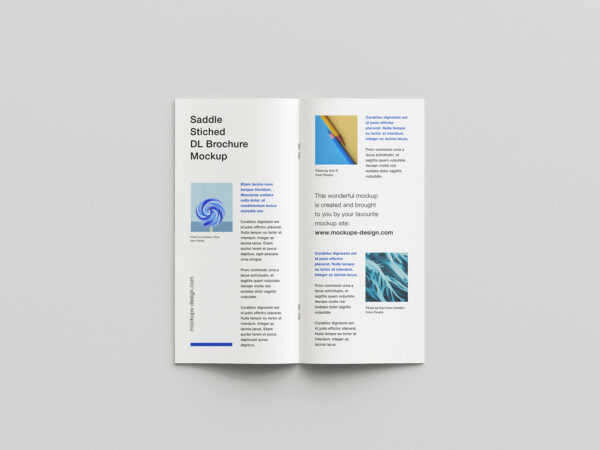 Брошюра на скобе